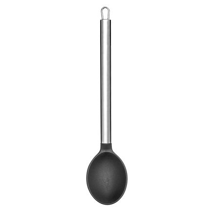 Colher De Arroz De Silicone Cabo Inox Preta Up Home - UD064OUT [Reembalado] UD064OUT