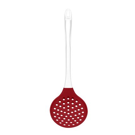 Escumadeira de Silicone com Cabo de Acrílico Vermelho Up Home - UD035OUT [Reembalado] UD035OUT