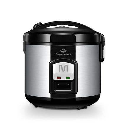 Panela de Arroz Gourmet 220v-700w Aço Inox Capacidade de 10 Xícaras Multi - CE06OUT [Remanufaturado] CE06OUT