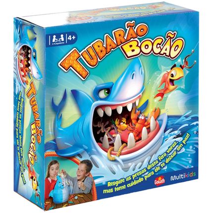 Jogo Tubarão Bocão Multikids - BR753OUT [Reembalado] BR753OUT