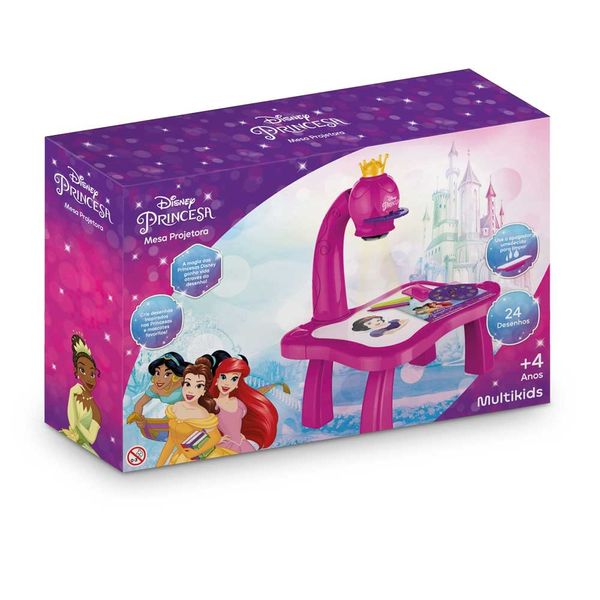 Mesa Projetora Disney Princesas Multikids com 24 Desenhos - BR2133OUT [Reembalado] BR2133OUT