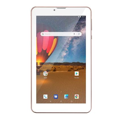 Tablet Multi M7 3G Plus 7 Pol Dual Chip Quad Core 16GB/ 1GB Ram Rosa - NB305OUT [Reembalado] NB305OUT