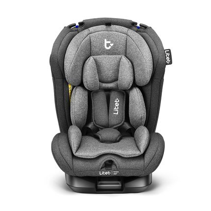 Cadeira para Auto Smart 360 Isofix 0-36 Kgs Cinza Litet - BB761 BB761