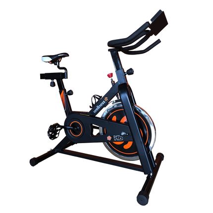 Bike Spinning Hb Painel Res Mecânica Roda 9kg Uso Residencial Wellness - GY047 GY047