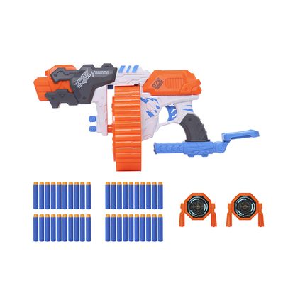 Lançador de Dardos X-Target Rapid Gamma Com 40 Dardos Multikids - BR1458 BR1458