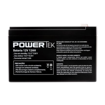 Bateria Powertek 12v 12ah - EN016 EN016