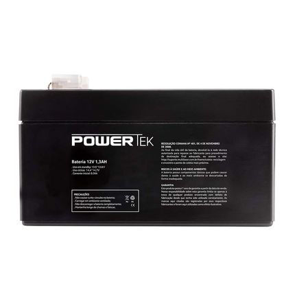 Bateria Powertek 12V 1,3AH - EN072 EN072