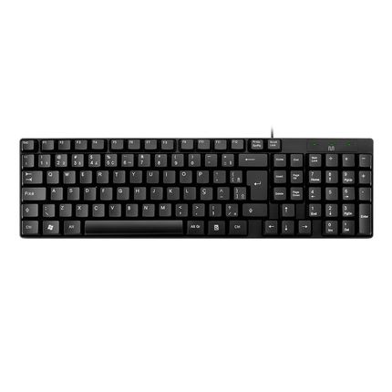 Teclado Com Fio Compacto Conexão USB Cabo de 120cm Resistente Água Preto - TC193OUT [Reembalado] TC193OUT
