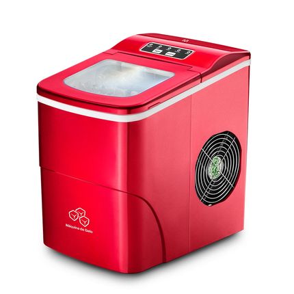 Máquina De Gelo 2 Litros - 220v-100w Vermelha Multi - HO070OUT [Reembalado] HO070OUT