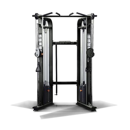 Dual Adjustable Pulley Profissional Vita Preto - 2x 102,00Kg Wellness - EM068 EM068