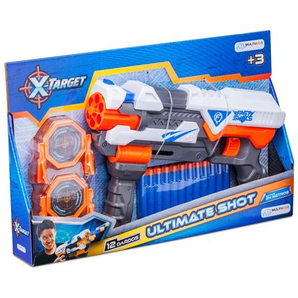 Lançador de Dardos X-Target Ultimate Shot Multikids - BR1454 BR1454