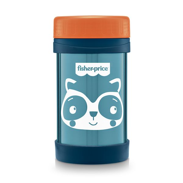 Pote Térmico Aço Inox Hot & Cold Blueberry Azul Fisher Price - BB1090OUT [Reembalado] BB1090OUT