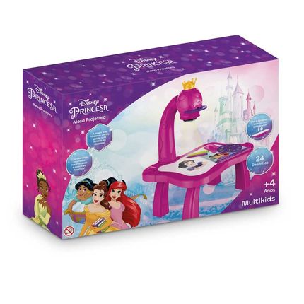 Mesa Projetora Disney Princesas Multikids com 24 Desenhos - BR2133 BR2133
