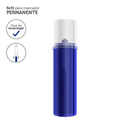 Refil Para Marcador Permanente 3.5ml Azul Caixa c/12 Unidades Keep - MR014OUT [Reembalado] MR014OUT