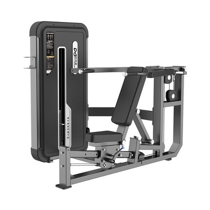 Dual Chest/Shoulder Press Profissional Preto Wellness - EM230 EM230