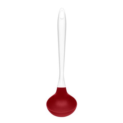Concha de Silicone com Cabo de Acrílico Vermelha Up Home - UD034 UD034