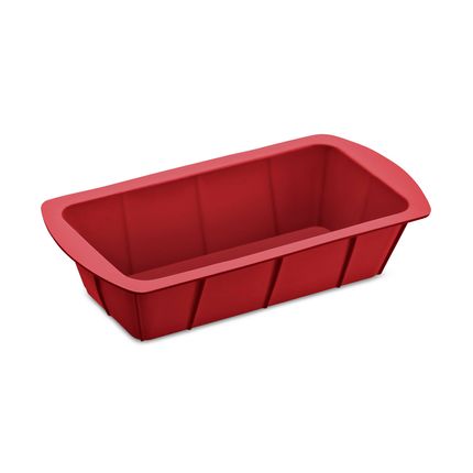 Forma de Silicone Para Pão 20cm Vermelha Up Home - UD155 UD155