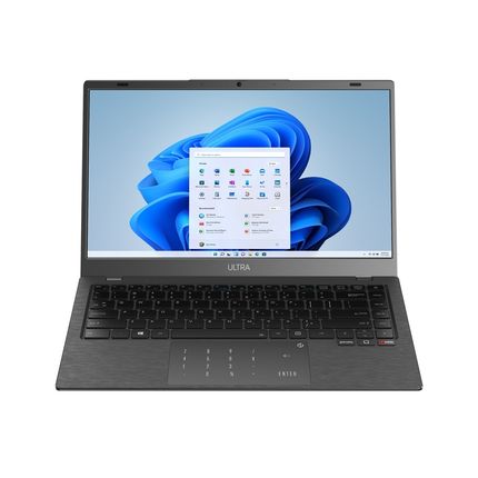 Notebook, Windows 11 Home, Processador Intel Core i3, 4GB 120GB SSD, Tela 14 Pol. HD Cinza Escovado Ultra - UB480 UB480