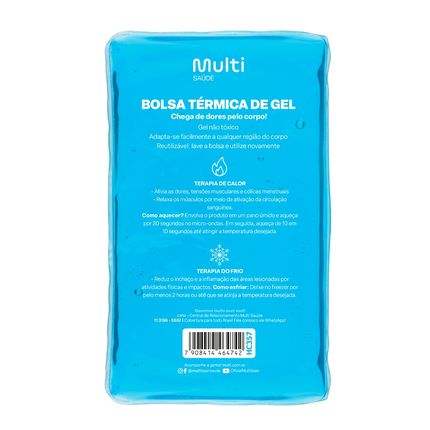 Bolsa Térmica Transparente em Gel Tam. G Multi Saúde - HC357 HC357