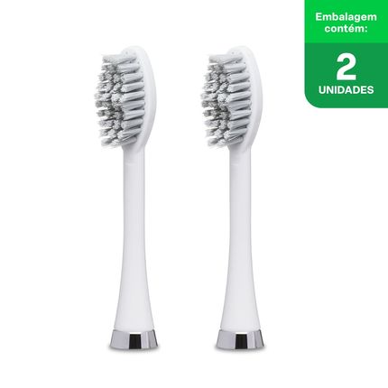 Refil Para Escova Dental Elétrica Adulta Health Pro Multi Saúde - HC387 HC387