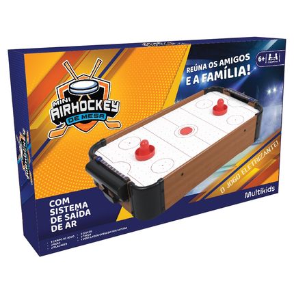 Jogo Mini Air Hockey de Mesa Multikids - BR2073 BR2073