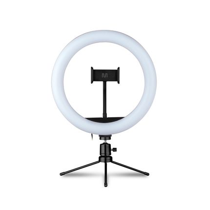 Suporte Ring Light 10 Polegadas 11w Tripe de Mesa Multilaser - AC370 AC370