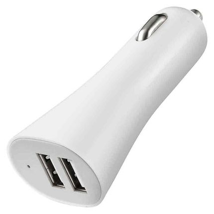 Carregador Automotivo Smartogo Unitário Branco Multi - CB103 CB103