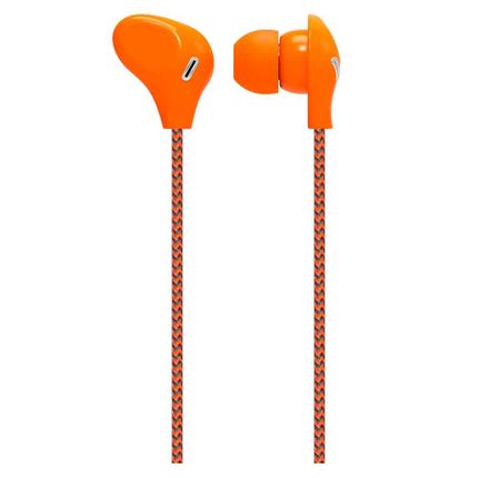 Fone De Ouvido Cabo De Nylon E Microfone Laranja Multilaser - PH198 PH198