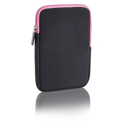 Case Neoprene 10Pol Colors Preto e Rosa Multi - BO140 BO140