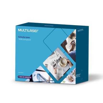 Cartucho Toner Compatível C/ Hp Mod, Cb541A/Ce321A/Cf211A Multilaser - CT005 CT005