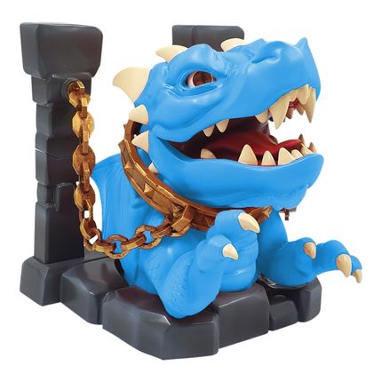 Brinquedo Fantoche de Plastico Dragão Shard com Som e Animação Azul Multikids - BR2266 BR2266
