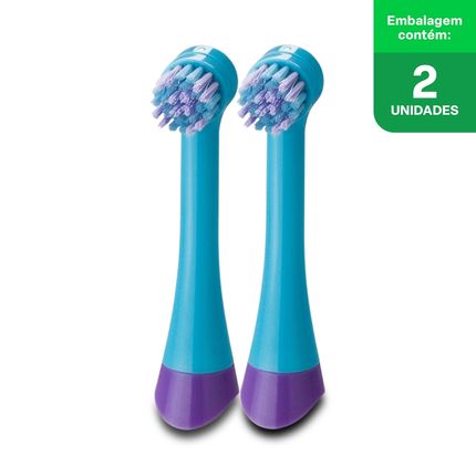 Refil Para Escova Elétrica Sônica Infantil Funny Brush Niko Multi Saúde - HC274 HC274