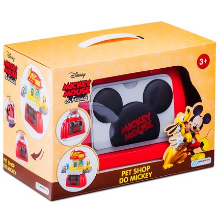 Maleta 3 em 1 Pet Shop do Mickey com Acessórios Multikids - BR1571OUT [Remanufaturado] BR1571OUT