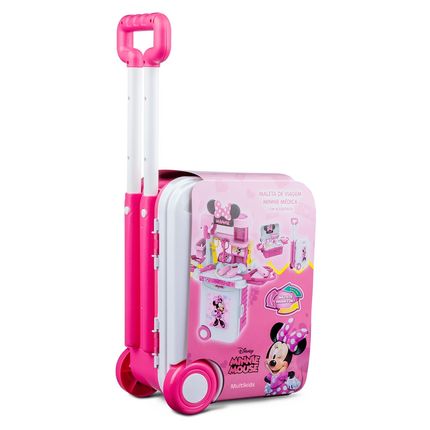 Maleta de Viagem Minnie Médico Playset 3 Em 1 Multikids - BR1296 BR1296