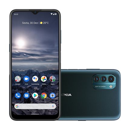 Smartphone Nokia G21 4G - 128GB 4GB RAM Tela HD+ 6.5“. Dual Chip Câm Tripla 50MP Android 12 - NK083OUT [Reembalado] NK083OUT