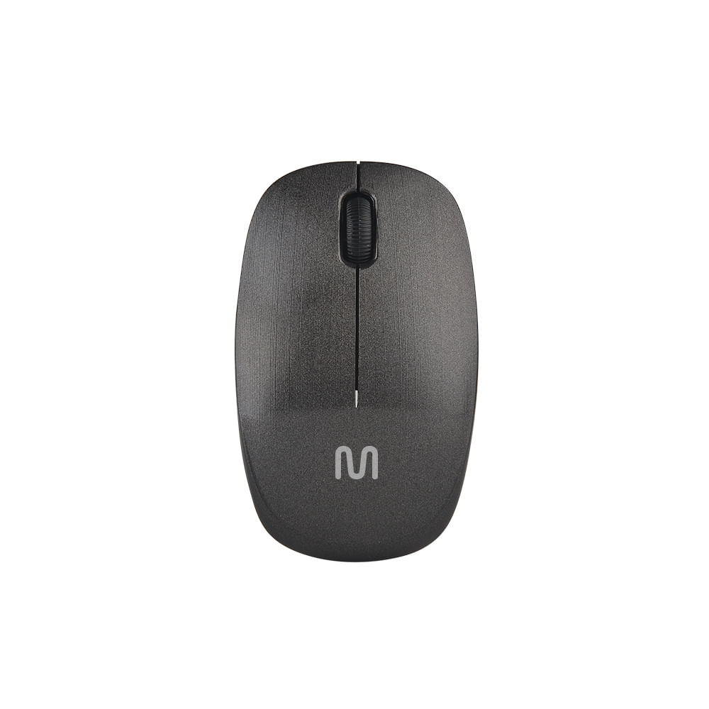 Mouse Sem Fio Standard Usb 1200dpi 3 Botões Design Ergonômico Preto Multi (Multilaser) - MO251OUT [Remanufaturado]