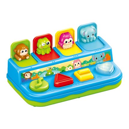 Brinquedo Bichinho Caixinha Surpresa Com Luz E Som Multikids - BR2174 BR2174