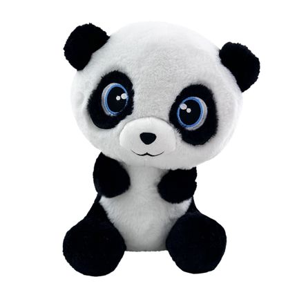 Pelúcia Little Friends Panda Benício 30cm Multikids - BR2229 BR2229
