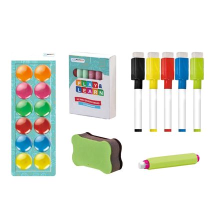 Lousa Mágica 2 em 1 Studio Play & Learn Multikids - BR1214 BR1214