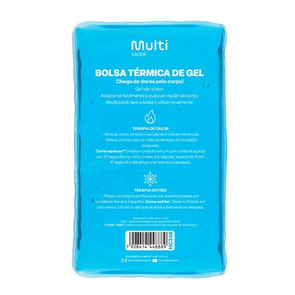 Bolsa Térmica Transparente em Gel Tam. M Multi Saúde - HC348OUT [Reembalado] HC348OUT