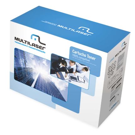 Cartucho Toner Hp Cf283a Preto Multilaser - CT283 CT283