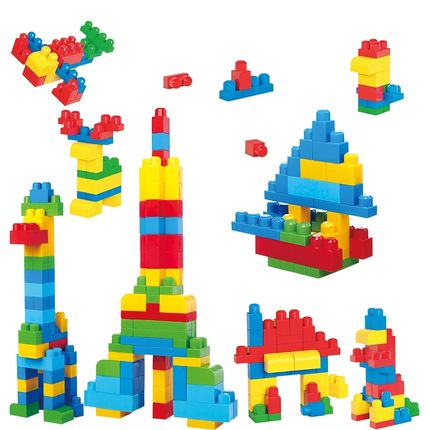 Maleta com Blocos de Montar Coloridos 80 Peças Multikids - BR2277 BR2277