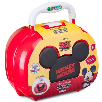 Maleta Mickey Construtor Com 8 Acessórios Multikids - BR1564OUT [Reembalado] BR1564OUT