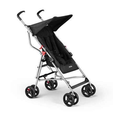 Carrinho Guarda-Chuva Pocket 6M-15kgs Preto Multikids Baby - BB327 BB327