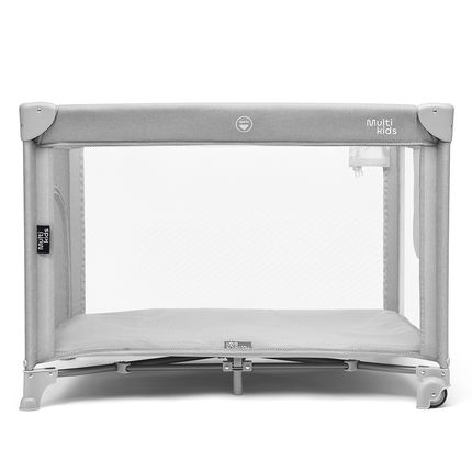 Berço Desmontável 0-15 kg Multikids Baby Serene Cinza - BB403 BB403