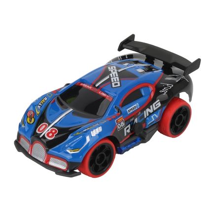 Carro de Corrida Turbo de Controle Remoto Com Luz Led - BR2290 BR2290