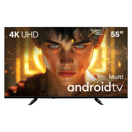 Smart TV DLED 55 4K Multi Definition Android 11 4HDMI 3USB Wi-fi - TL094E TL094E