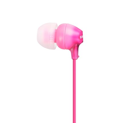 Fones de Ouvido Estéreo Intra-auricular com Microfone Rosa Sony - MDREX15APPIZUC MDREX15APPIZUC