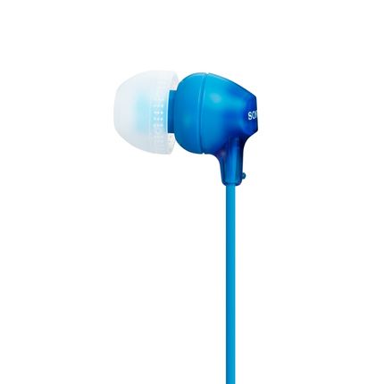 Fone de Ouvido Estéreo Intra-auricular com Microfone Azul Sony - MDREX15APLIZUC MDREX15APLIZUC