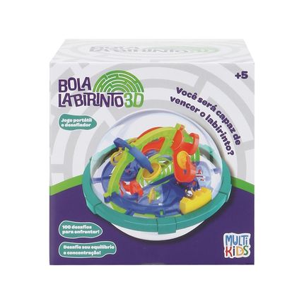 Jogo Bola Labirinto 3D Multikids - BR1675 BR1675
